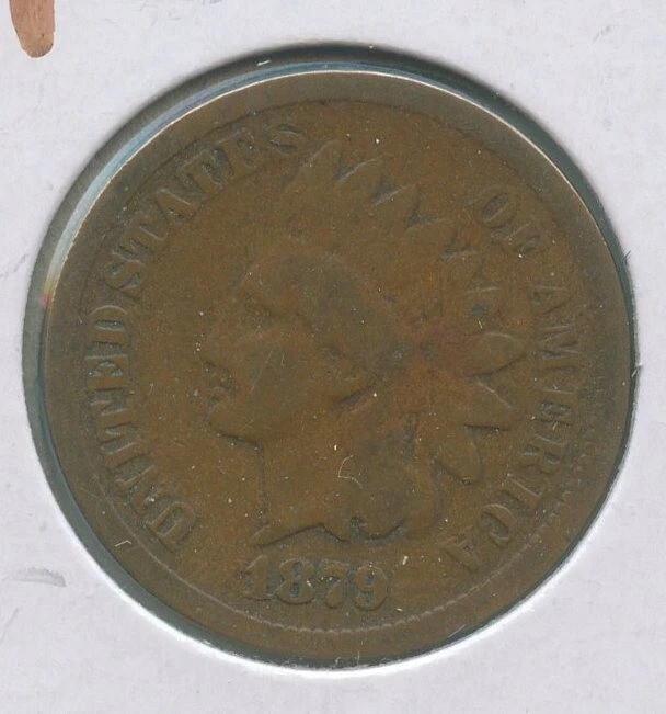 1879-P Indian Head Cent Penny 1c Philadelphia Mint - KR91 - Image 1 of 2