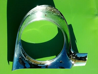 PLYMOUTH BELVEDERE 55-56 CUBIERTA EMBELLECEDOR FARO DERECHO 1604317 OEM MOPAR SAVOY Foto 1 de 4