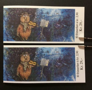 BroadviewStamps Norway Booklet #936aa two consecutive serial # booklets. - Picture 1 of 3