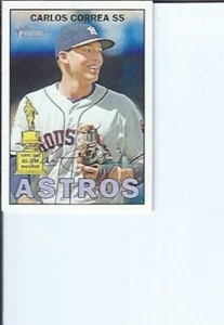 Carlos Correa 2016 Topps Heritage Trophy Cup Short Print - Picture 1 of 1
