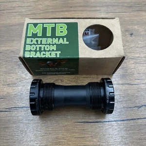 Wheels Manufacturing Shimano MTB Bottom Bracket ABEC-3 Bearings Black NEW - Picture 1 of 2