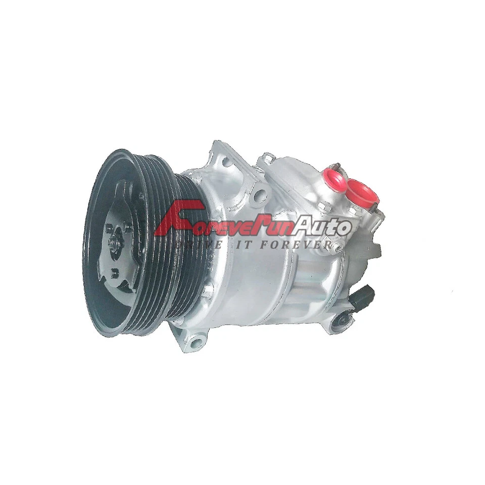 Compresor de aire acondicionado con embrague apto para Volkswagen Rabbit Beetle Jetta 2006-2009 2,5 L   Foto 1 de 4