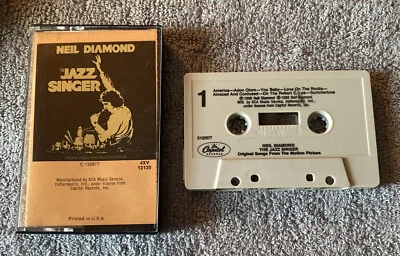 Neil Diamond-Jazz Singer (Cassette)-Good Condition-Tested-1980 Free Ship T1 - Image 1 of 4