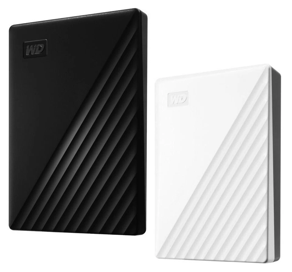 WD My Passport Portable 1TB 2TB 4TB 5TB Storage External Hard Drive USB 3.2 Gen1 - Image 1 of 1