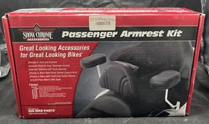 CC@11.72 New Black Show Chrome Goldwing Armrests Fits 2018-19 GL1800  52-926BK - Picture 1 of 6