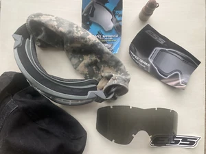 ESS Ice Eyeshield Crossbow 2LS Kit Safety Shooting Glasses w/Clear & Smoke Grey - Picture 1 of 7