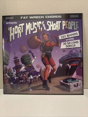 Short Music For Short People 12" Color 25th Anniversary Fat Wreck Chords Sealed! - Image 1 of 2