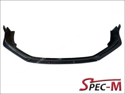 Labio divisor delantero de fibra de carbono estilo V2 CF para Porsche 718 Cayman Boxster 2016+ Foto 1 de 2