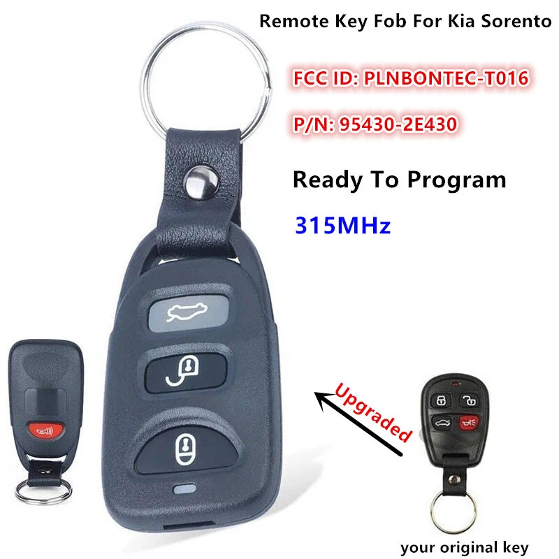 for Kia Sorento 2003 2004 2005 2006 Remote Key Fob PLNBONTEC-T016, 95430-2E430 Foto 1 de 1