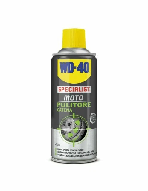 WD-40 Specialist Moto Pulitore Catena Moto Spray, 400ml