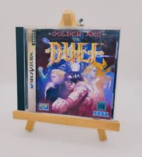 Golden Axe the Duel Sega Saturn SS From Japan NTSC-J VG Tested Manual 