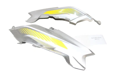 Ski-doo Mxz XRS 850 2018 Gen 4 E-tec capó superior izquierdo derecho montaje Hyper Silver Foto 1 de 4