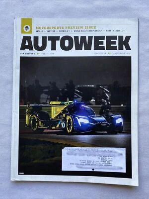 2019 February 11 Autoweek Magazine Leveling The Playing Field (MH867) Foto 1 de 3