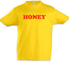 Honey Kids Boys T-Shirt Fun Geek Nerd Love Couple Married Wife Husband
