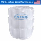 170 Count 4x8" Prefilled Air Pillows 20 Gallon Void Fill Packing Bubble Cushion