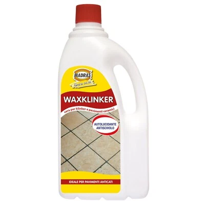 Madras Wax Klinke cera per pavimenti ceramici e klinker antiscivolo 1 Lt - Immagine 1 di 4
