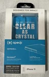 Speck Gemshell Drop Tested Case for iPhone 11 - Clear Transparent - Picture 1 of 1