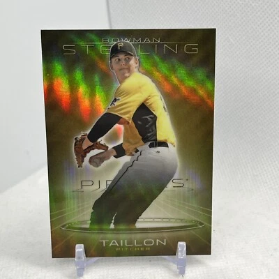 Bowman Sterling Prospects Gold Refractor 2013/50 Jameson Taillon #BSP-26 Foto 1 de 4