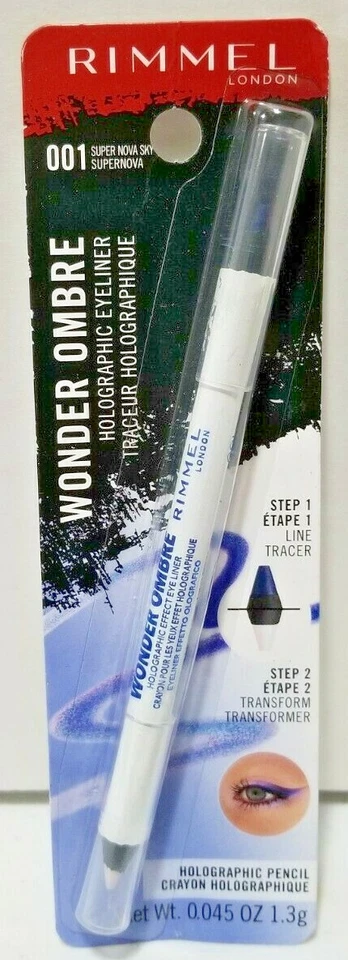 Rimmel Wonder Ombre Holographic Eyeliner 001 Super Nova Sky BUY 2 G 1 FREE ADD 3 - Image 1 of 1