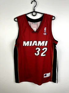 MIAMI HEAT BASKETBALL SHIRT JERSEY NBA CHAMPION MEN SHAQUILLE O’NEAL #32 SZ M - Picture 1 of 10