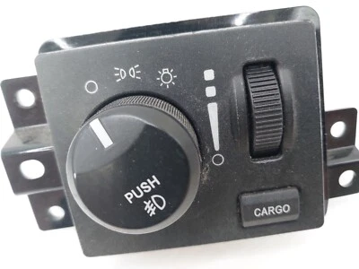 Interruptor de faros de tablero Mitsubishi Raider 2006-2009 OEM luz antiniebla Foto 1 de 2