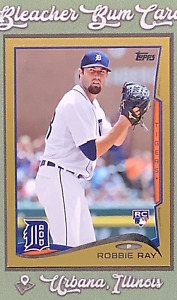 2014 Topps Update Gold #US284 Robbie Ray /2014 Rookie RC Tigers