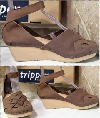 Trippen clog platform wedge Patsy size 40 us size 10 - Image 1 of 4