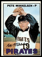 1967 Topps Pete Mikkelsen EX Pittsburgh Pirates #425