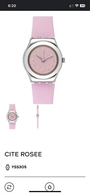 Swatch Cite Rosee Ladies' Watch YSS305 New - Image 1 of 4