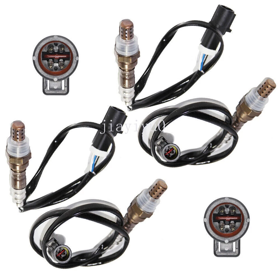 4X Oxygen O2 Sensor 1&2 For 2006 2007 2008 2009 Ford Fusion V6 3.0L Upper+Lower - Imagem 1 de 4