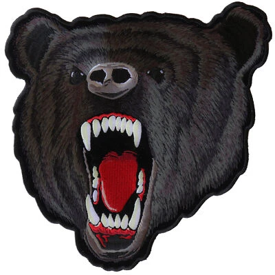 IVAMIS Black Bear Patch - 10x10 inch - PL6325
