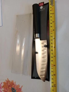 5 Inch Santoku Knife Japanese VG10 Damascus Steel Kitchen Cutlery Sashimi Blade - Picture 1 of 3