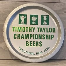 Vintage, Metal, TIMOTHY TAYLOR CHAMPIONSHIP BEERS, TRADITIONAL REAL ALES, Tray