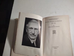 Effendi Frank Nelson Doubleday By Christopher Morley. Hardcover Book. 17 Pages. - Picture 1 of 6