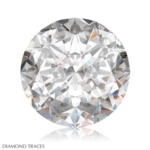 0.90ct F-SI1 Ideal Cut Round Brilliant AGI 100% Genuine Diamond 5.96x6.02x3.88mm - Picture 1 of 4