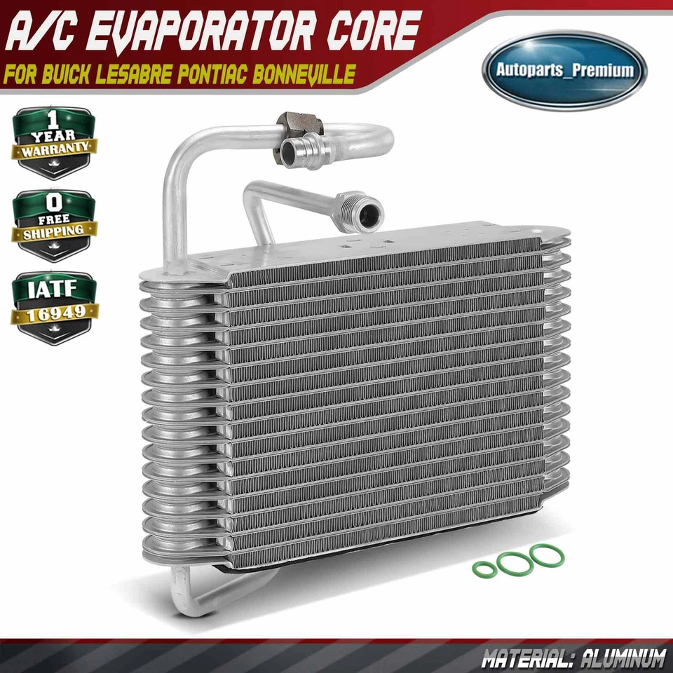 Aluminum AC A/C Evaporator Core for Buick LeSabre Pontiac Bonneville Oldsmobile - Image 1 of 4