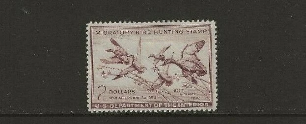 US Duck Stamp Scotts RW20 Very Fine MH  Cat. Value $90.00          #563 - Image 1 of 1