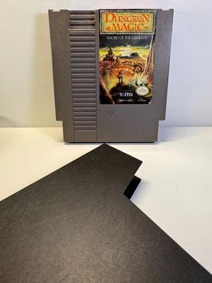 Dungeon Magic (Nintendo NES, 1990) Authentic. Tested. Sleeve. - Image 1 of 4