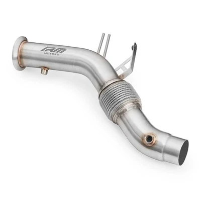 Downpipe para BMW 4 Coupé 435d xDrive F32 sin catalizador 76mm 3" decat del. - Imagen 1 de 4
