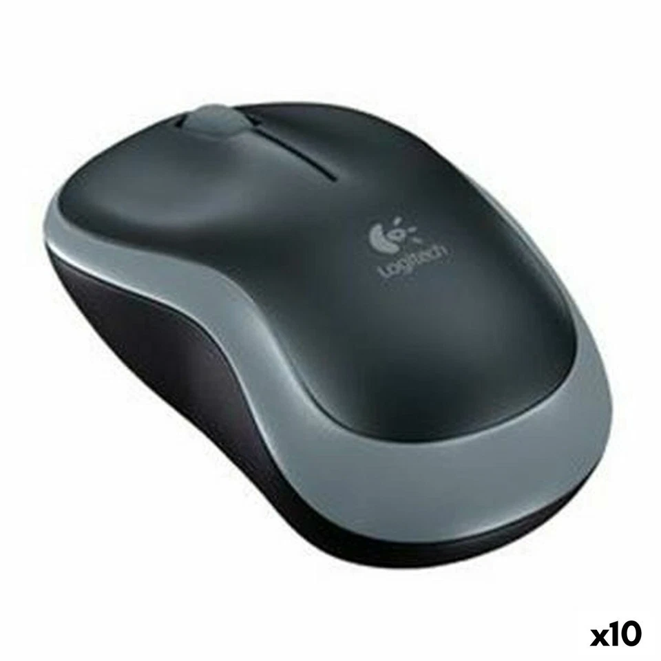 Souris sans-fil Logitech M185 Gris 10 Unités