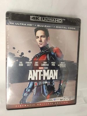 Ant-Man 4K UHD Ultra HD Blu-ray Marvel Cinematic Universe Edition NEW/SEALED Foto 1 de 2