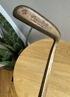 Extremely Rare right hand 36" PowerBilt model P21 "Make It" copper putter - Image 1 of 4