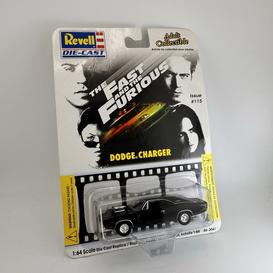 REVELL The Fast and The Furious Dodge Charger Issue #115 1:64 Die-Cast 86-3041 - Image 1 of 4