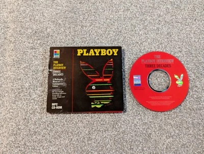 The Playboy Interview Three Decades 1994 PC CD-ROM IBM  - Image 1 of 4