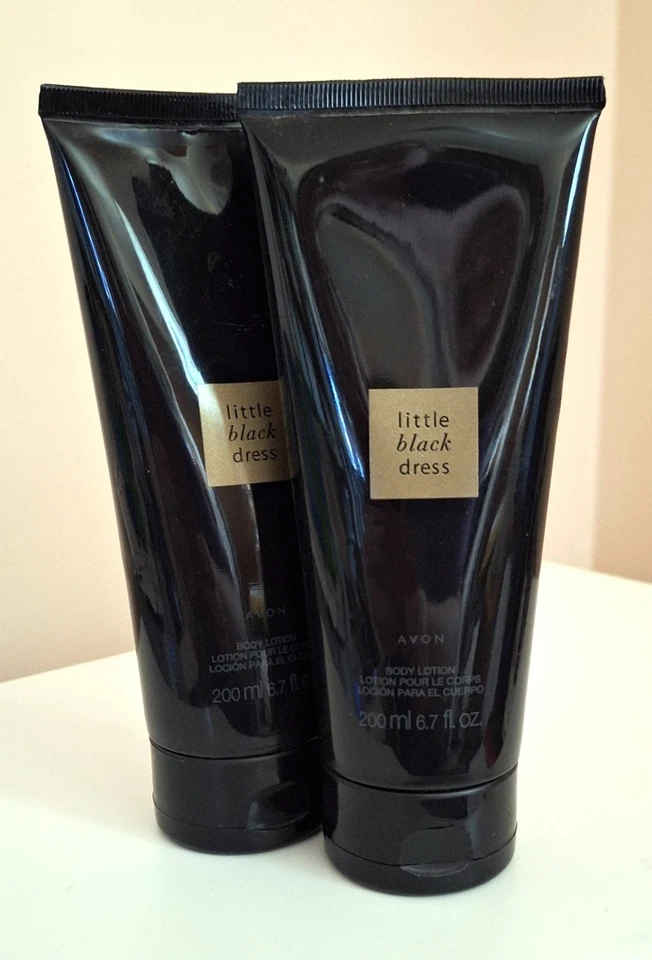 2 tubes Avon Little Black Dress Body Lotion, 6.7 fl oz ea, sealed (discontinued) - Image 1 of 1