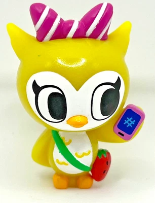 Figura Coleccionable Tokidoki Just Play Estrella de Neón Melody Owl 1.75" Amarillo Kawaii Foto 1 de 4