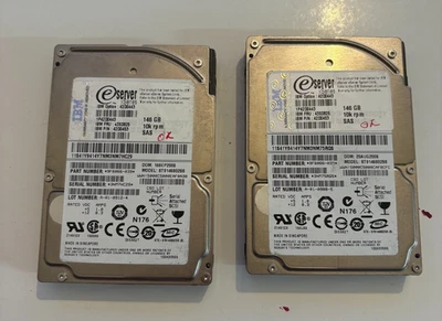 IBM X Series 10K ST9146802SS Disco rigido disco rigido SAS 2,5" 146 GB P/N 43X08 - Immagine 1 di 2