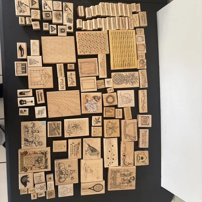 Lote de sellos de goma pájaros flores dichos tarjetas hacer álbum de memoria más nuevo Foto 1 de 4