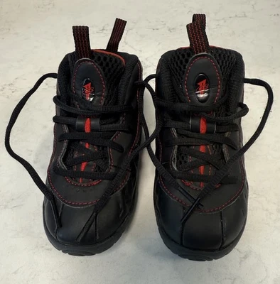 Nike Little Posite One "Bred" niño pequeño 8c Foto 1 de 4