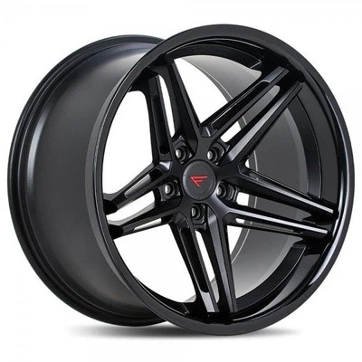 20x10"Ferrada Wheels CM1 Matte Black with Gloss Black Lip Rims Foto 1 de 4